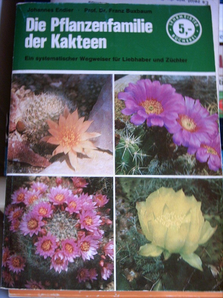 Die Pflanzenfamilie der Kakteen Books