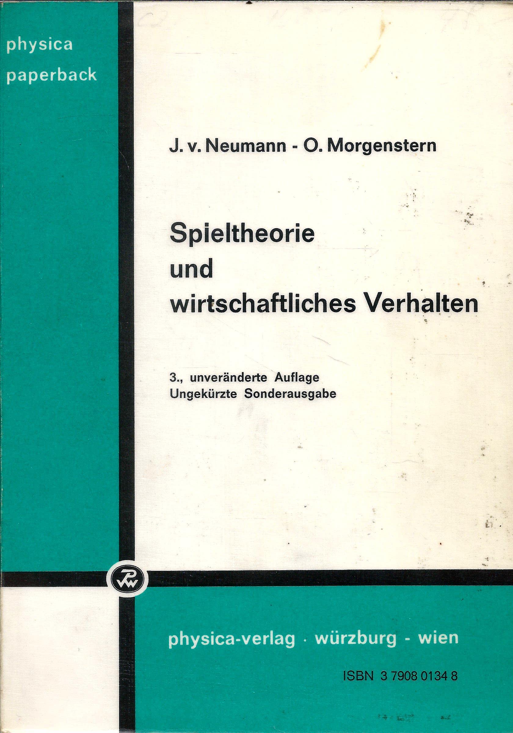 Spieltheorie und wirtschaftliches Verhalten Law