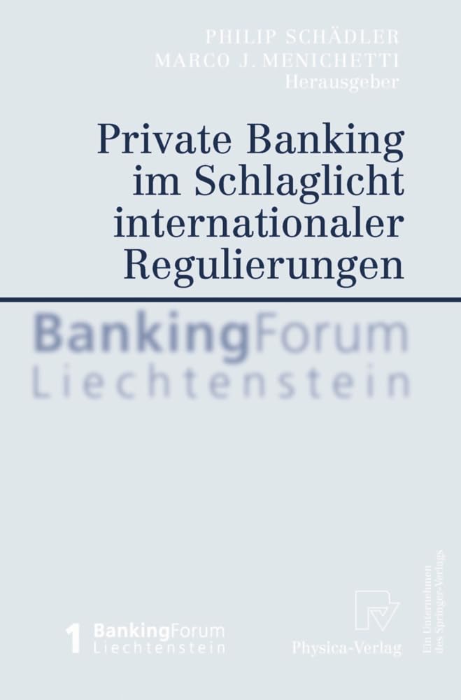 Private Banking Im Schlaglicht Internationaler Regulierungen Law