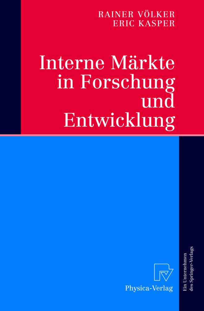 Interne Märkte in Forschung und Entwicklung Law