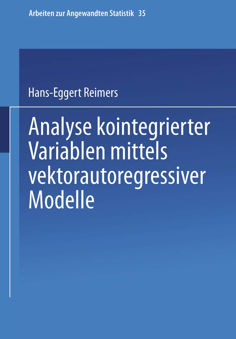 Analyse kointegrierter Variablen mittels vektorautoregressiver Modelle Law