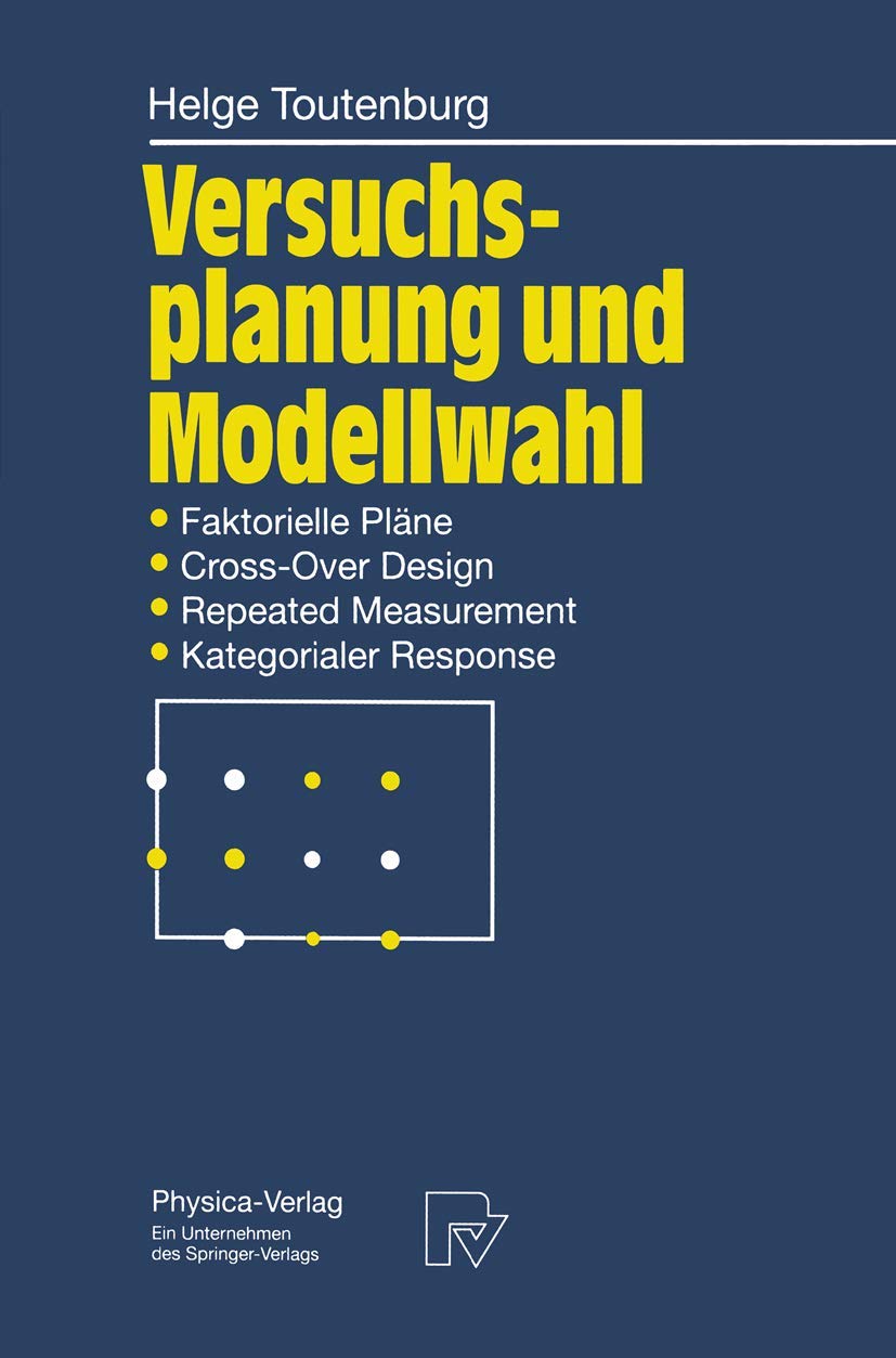 Product Image: Versuchsplanung und Modellwahl