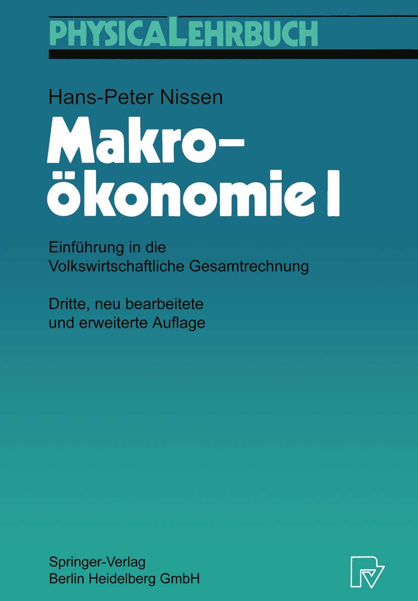 Makroökonomie, Bd.1, Einführung in die Volkswirtschaftliche Gesamtrechnung (Physica-Lehrbuch) Law