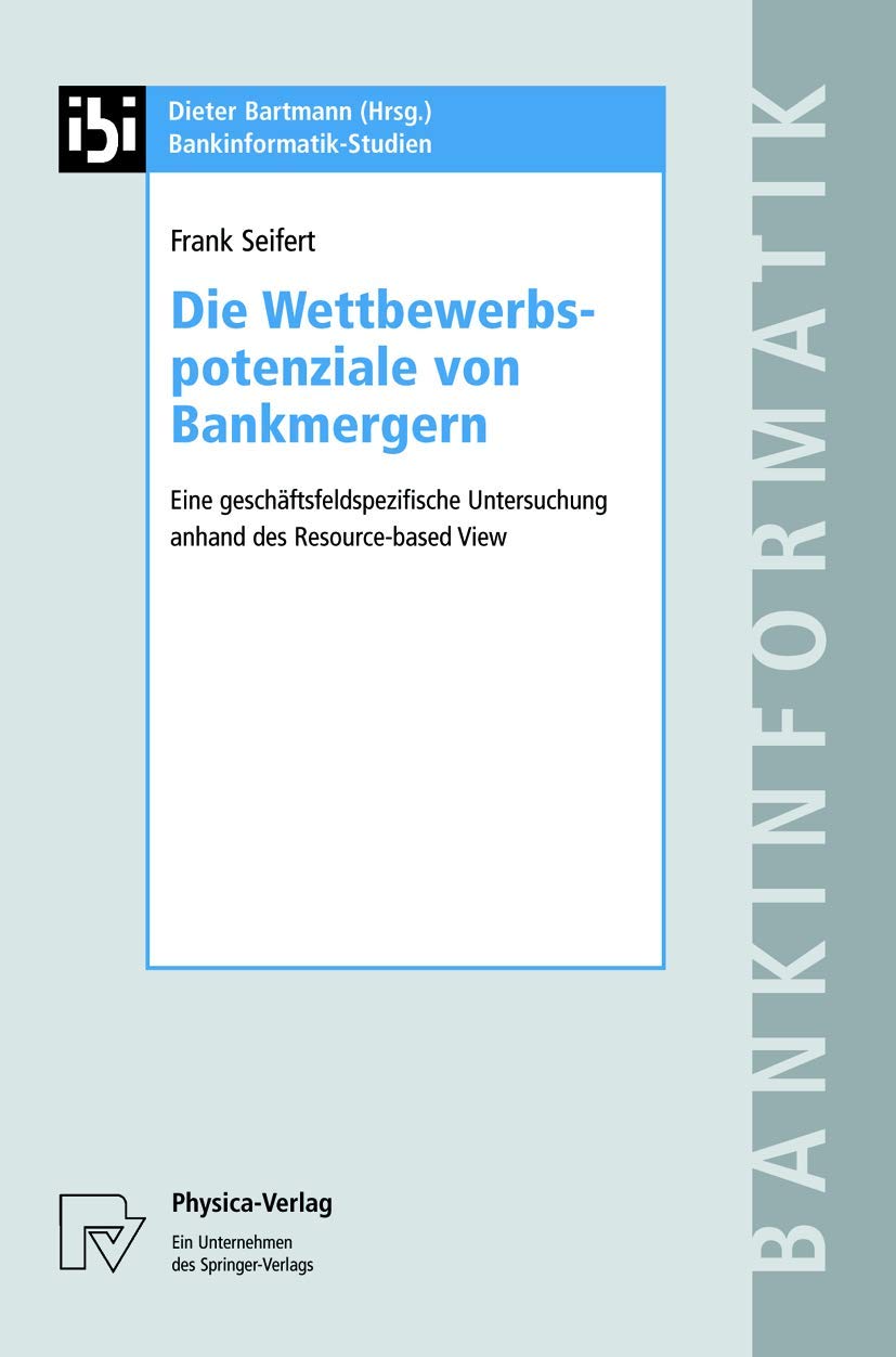 Die Wettbewerbspotenziale von Bankmergern book