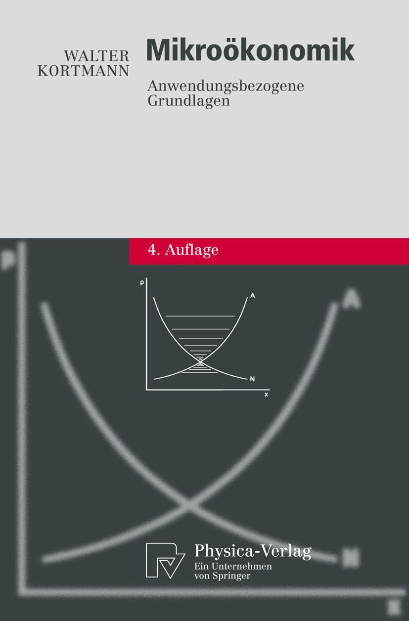 Mikroökonomik: Anwendungsbezogene Grundlagen (Physica-Lehrbuch) (German Edition) Law