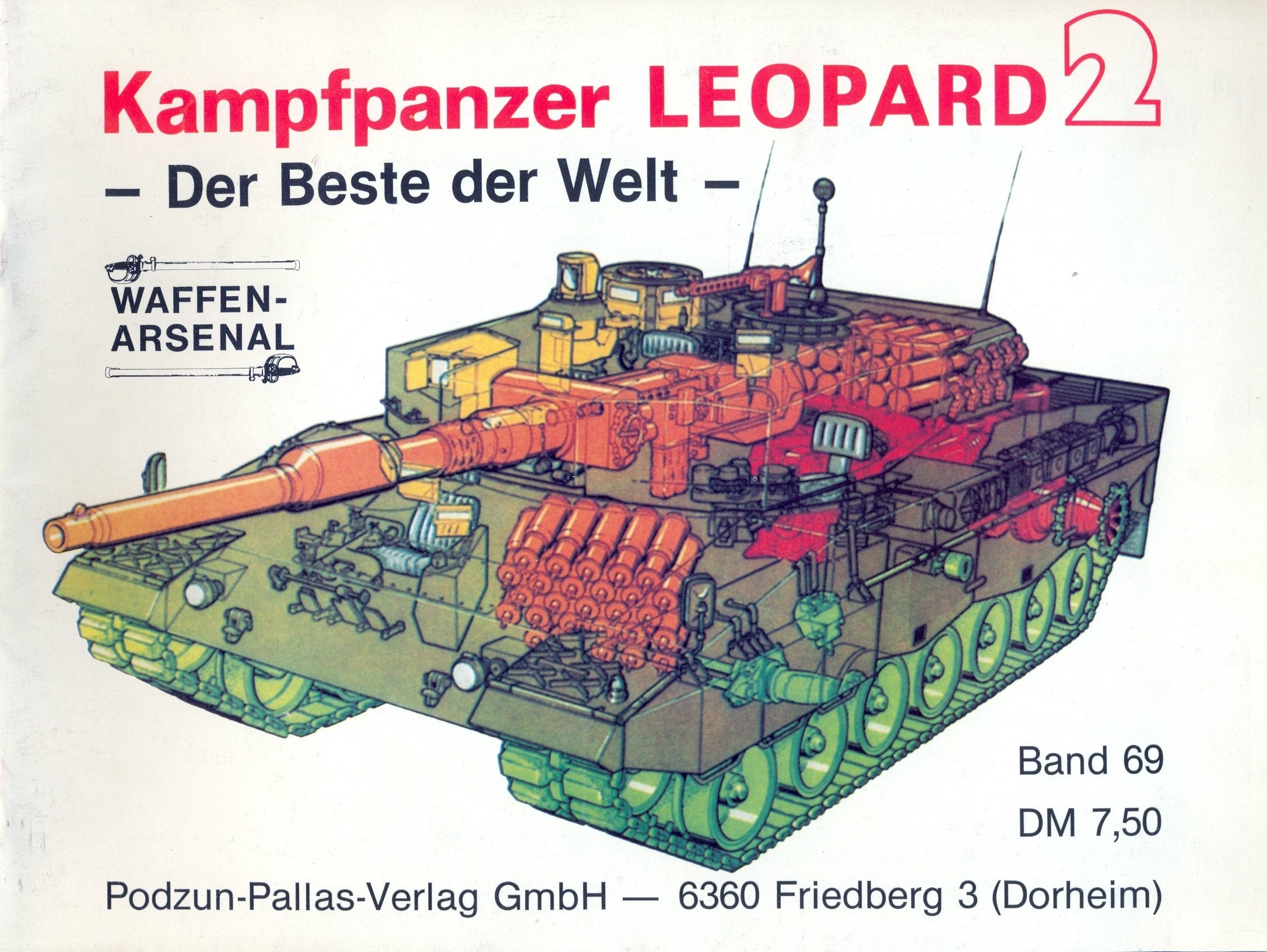 Kampfpanzer Leopard 2 - Der Beste der Welt - (Waffen- Arsenal Band 69) Books