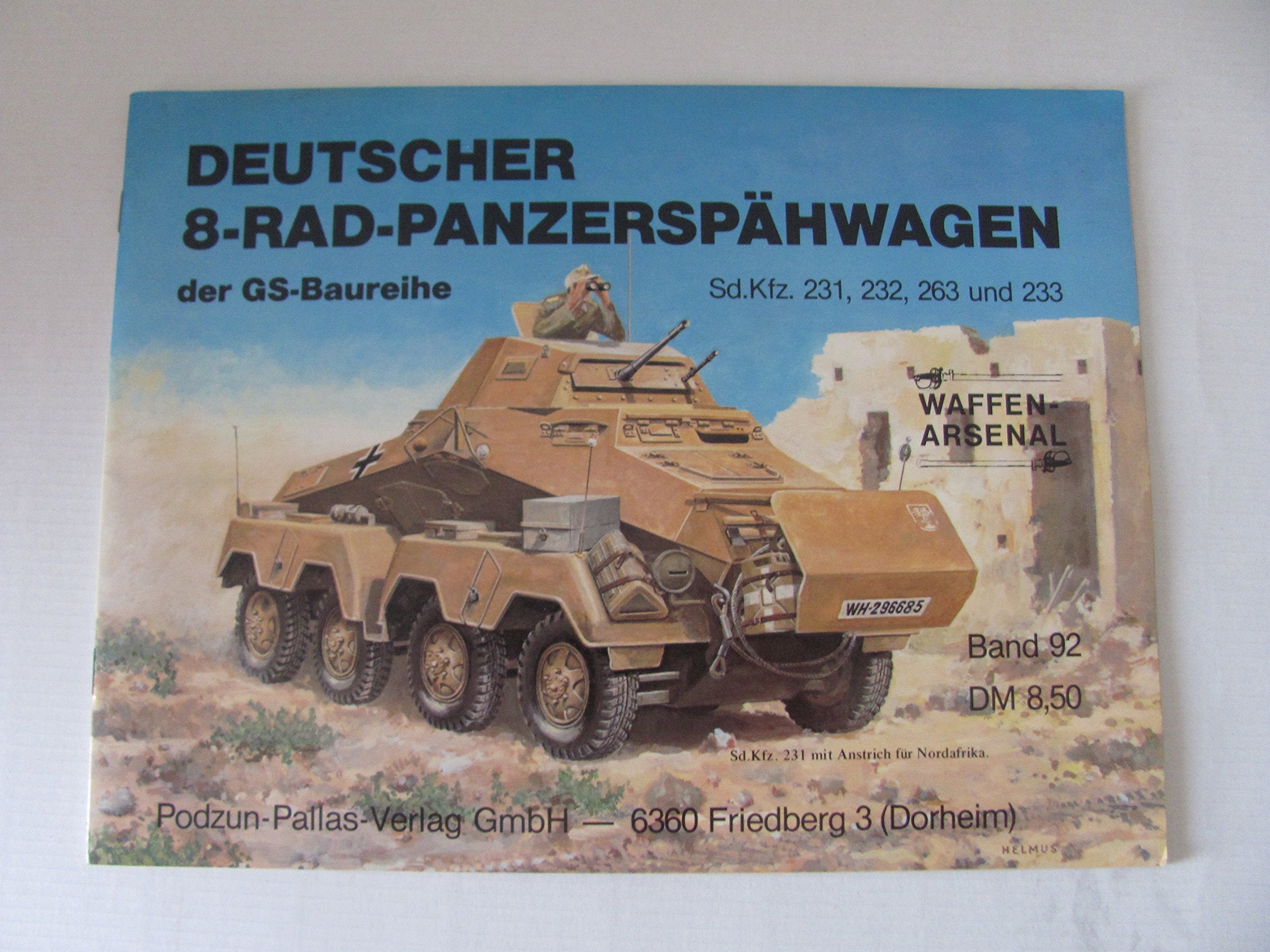Waffen-Arsenal Band 92: Deutscher 8-Rad-Panzerspähwagen der GS-Baureihe Business & Technology
