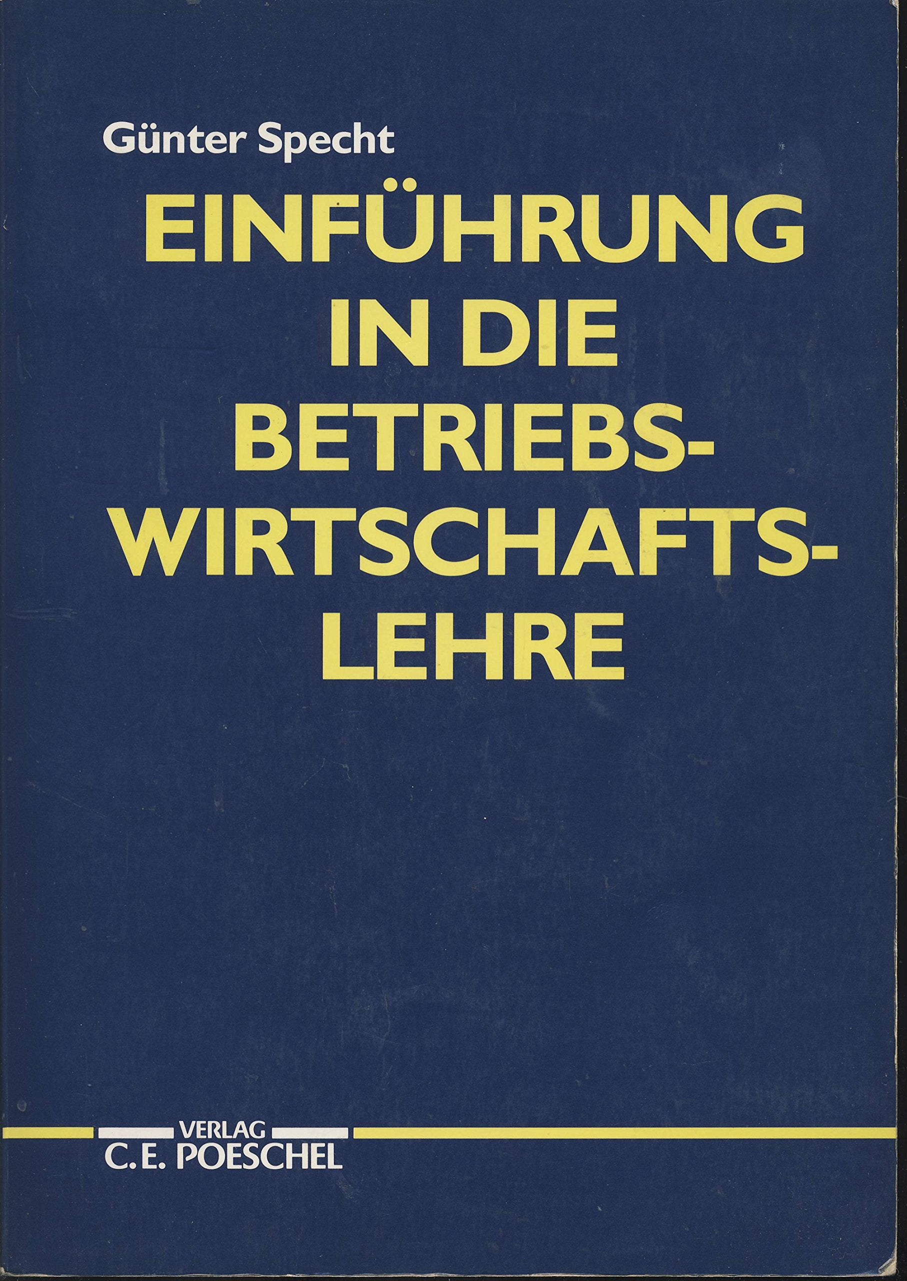 Einführung in die Betriebswirtschaftslehre Politics & Society