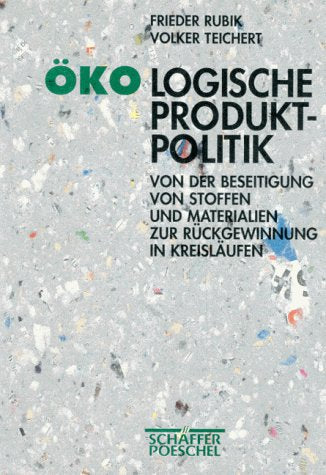 Ökologische Produktpolitik Natural Sciences