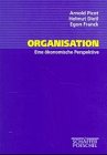 Product Image: Organisation. Eine ökonomische Perspektive