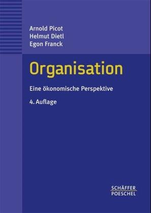 Product Image: Organisation. Eine ökonomische Perspektive