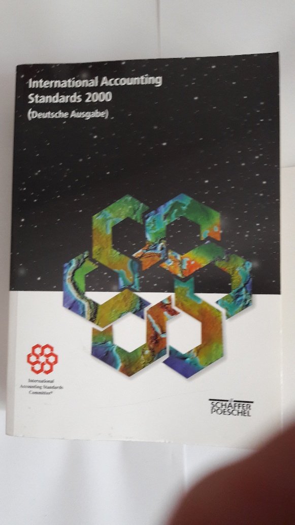 Product Image: International Accounting Standards 2000. Deutsche Ausgabe