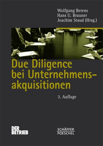 Product Image: Due Diligence bei Unternehmensakquisitionen