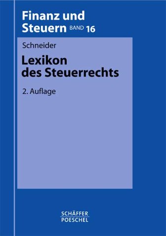 Lexikon des Steuerrechts (Livre en allemand) book