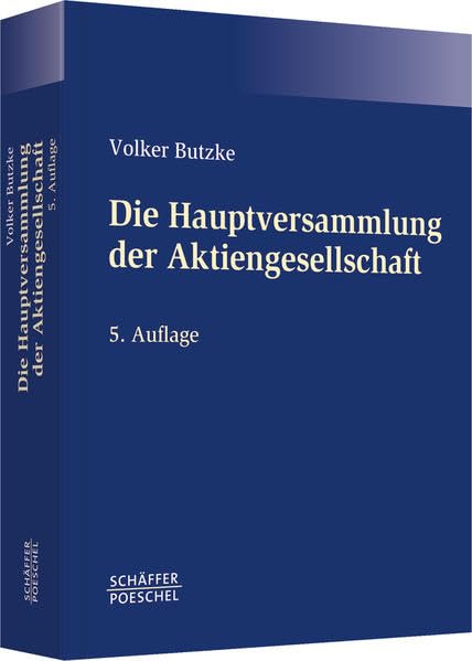 Die Hauptversammlung der Aktiengesellschaft Law