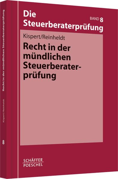Recht in der mündlichen Steuerberaterprüfung Law