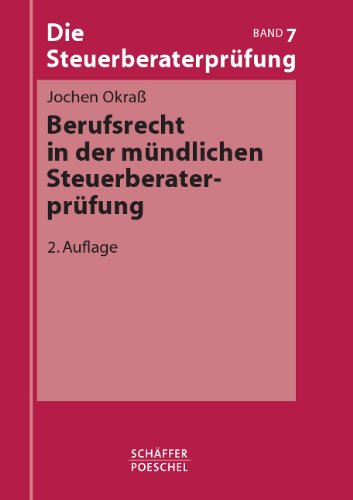 Berufsrecht in der mündlichen Steuerberaterprüfung Law