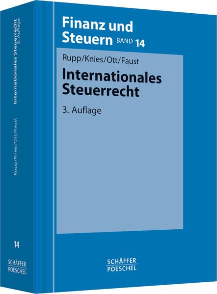 Internationales Steuerrecht (Finanz und Steuern) Law