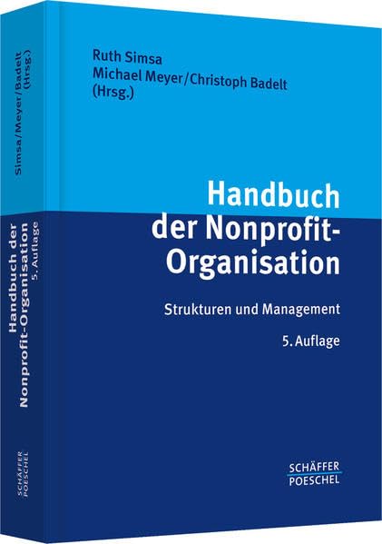 Handbuch der Nonprofit-Organisation Law Books
