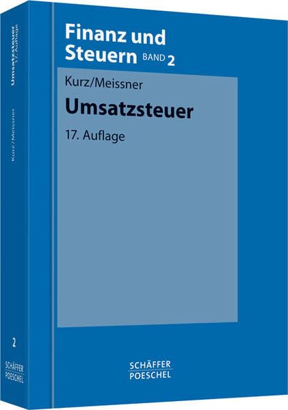 Umsatzsteuer (Finanz und Steuern) Law
