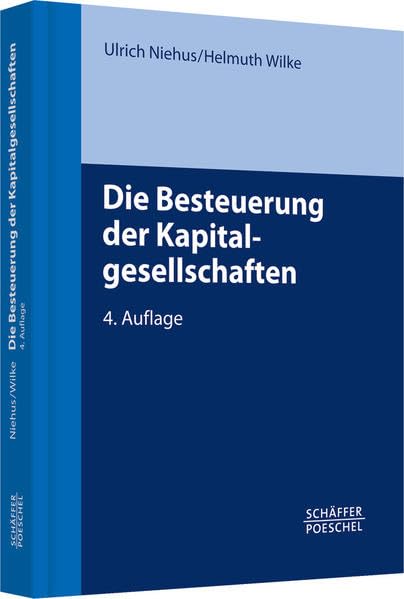 Die Besteuerung der Kapitalgesellschaften Law