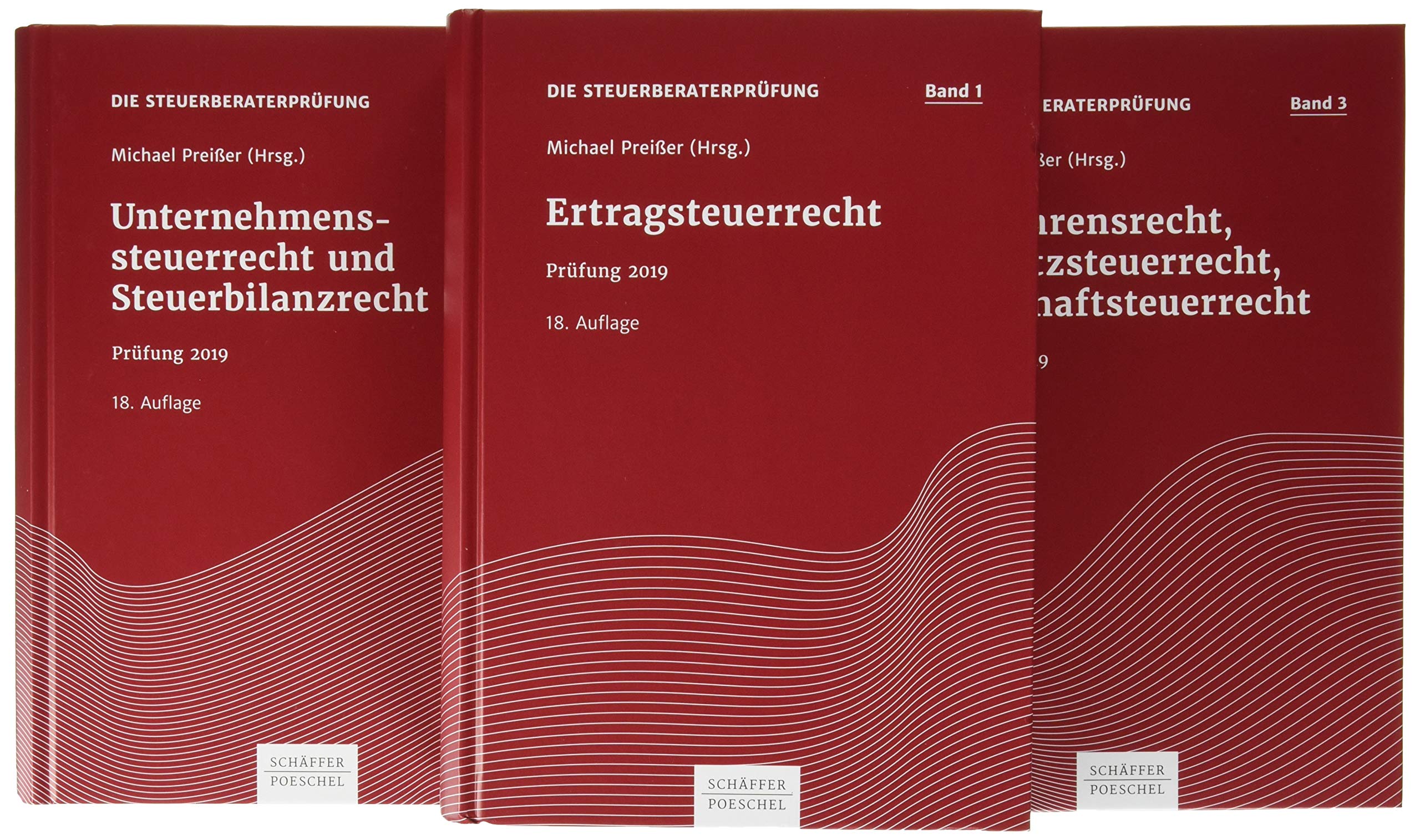 Die Steuerberaterprüfung: Prüfung 2019, Paket - Bände 1-3 Law