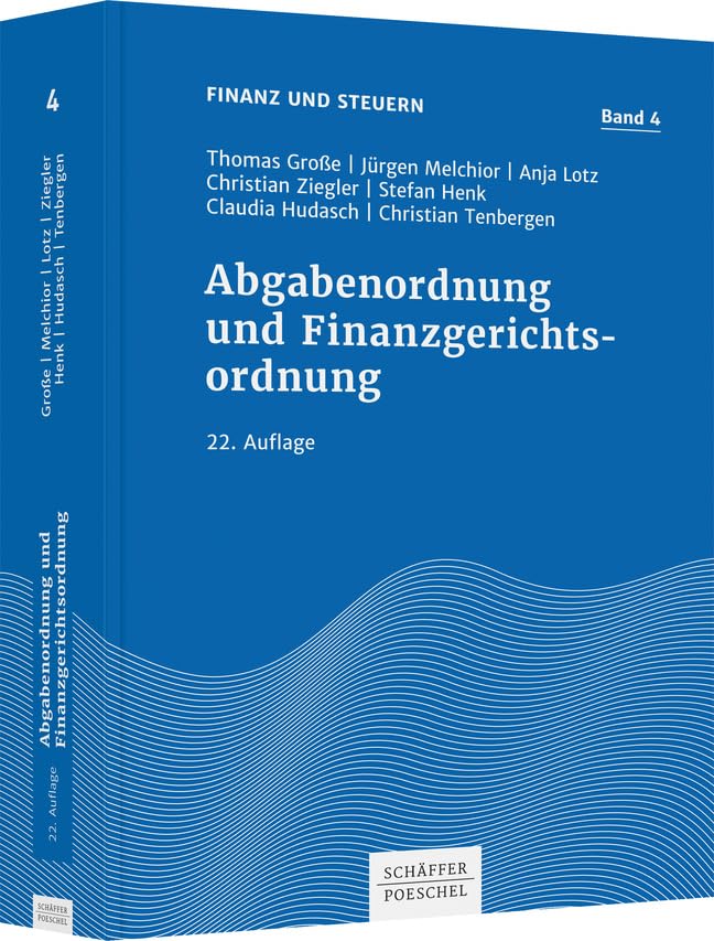 Abgabenordnung und Finanzgerichtsordnung Law