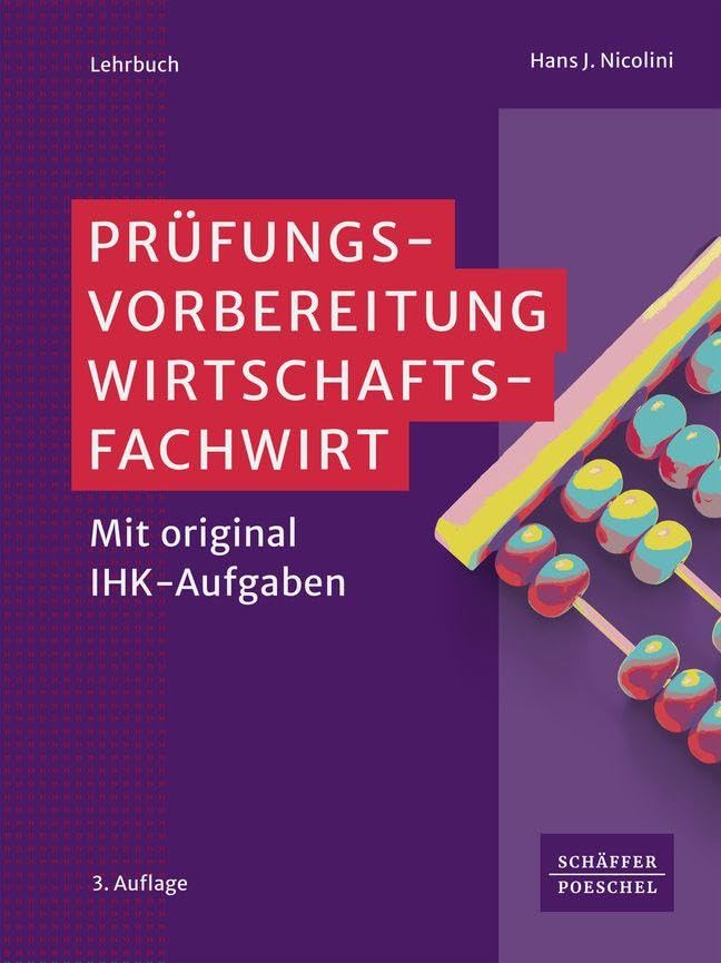 Prüfungsvorbereitung Wirtschaftsfachwirt Law