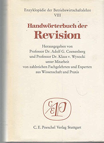 Handwörterbuch der Revision (HWRev) Books