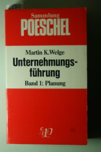 Unternehmungsführung Band 1 Planung Books