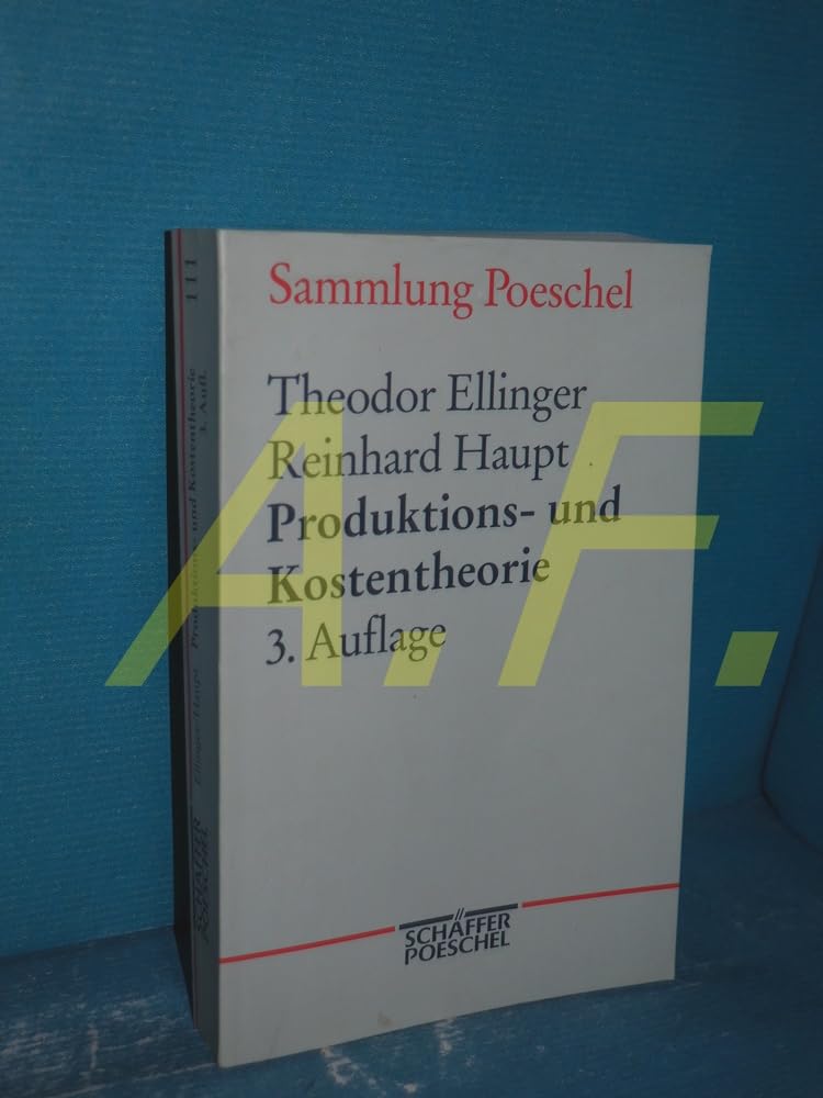 Produktionstheorie und Kostentheorie Business, Finance & Career