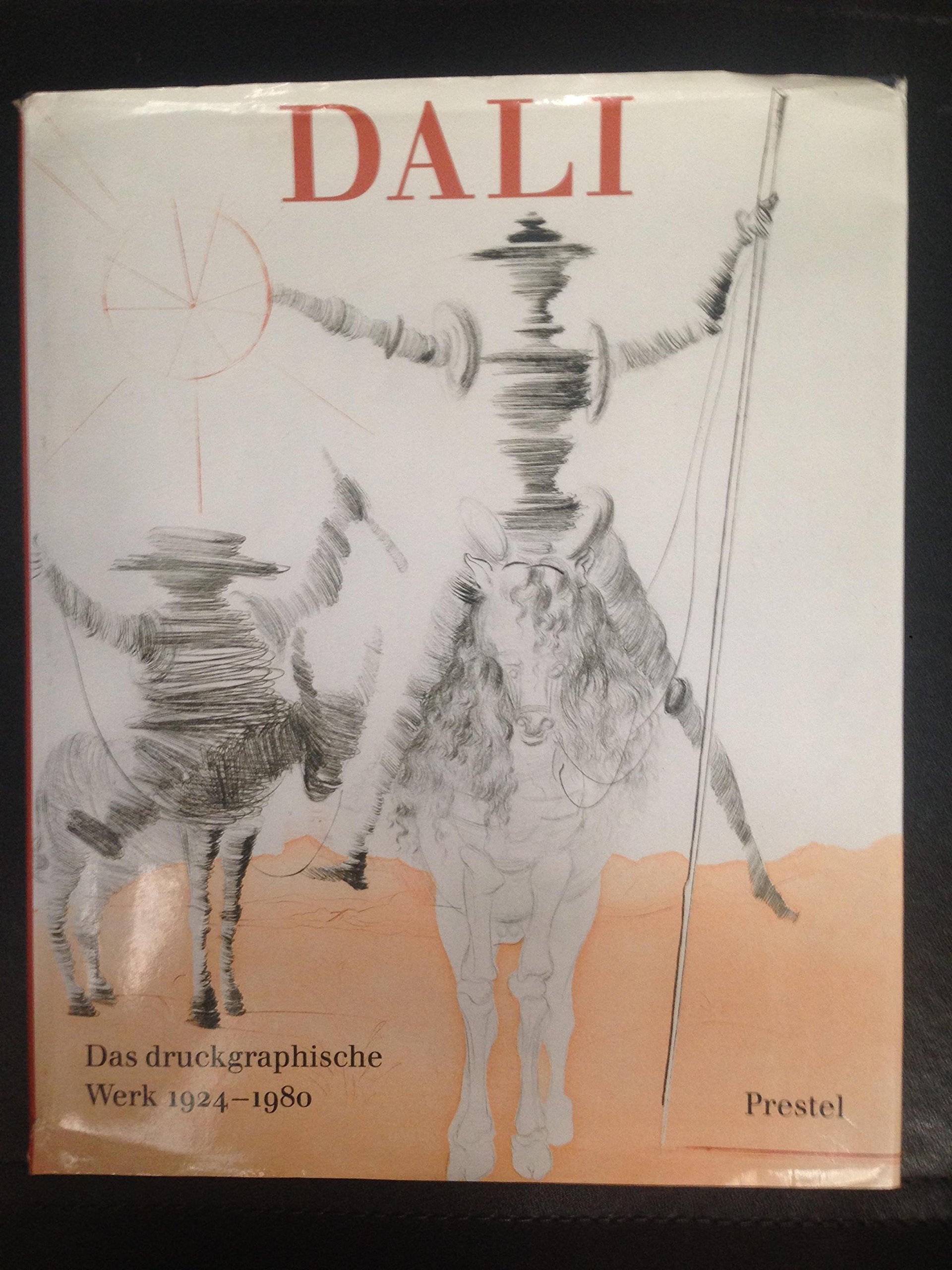 Salvador Dali, Das druckgraphische Werk, Bd.1, Oeuvrekatalog der Radierungen und Mixed-Media-Graphiken 1924-1980 Art & Literature Books