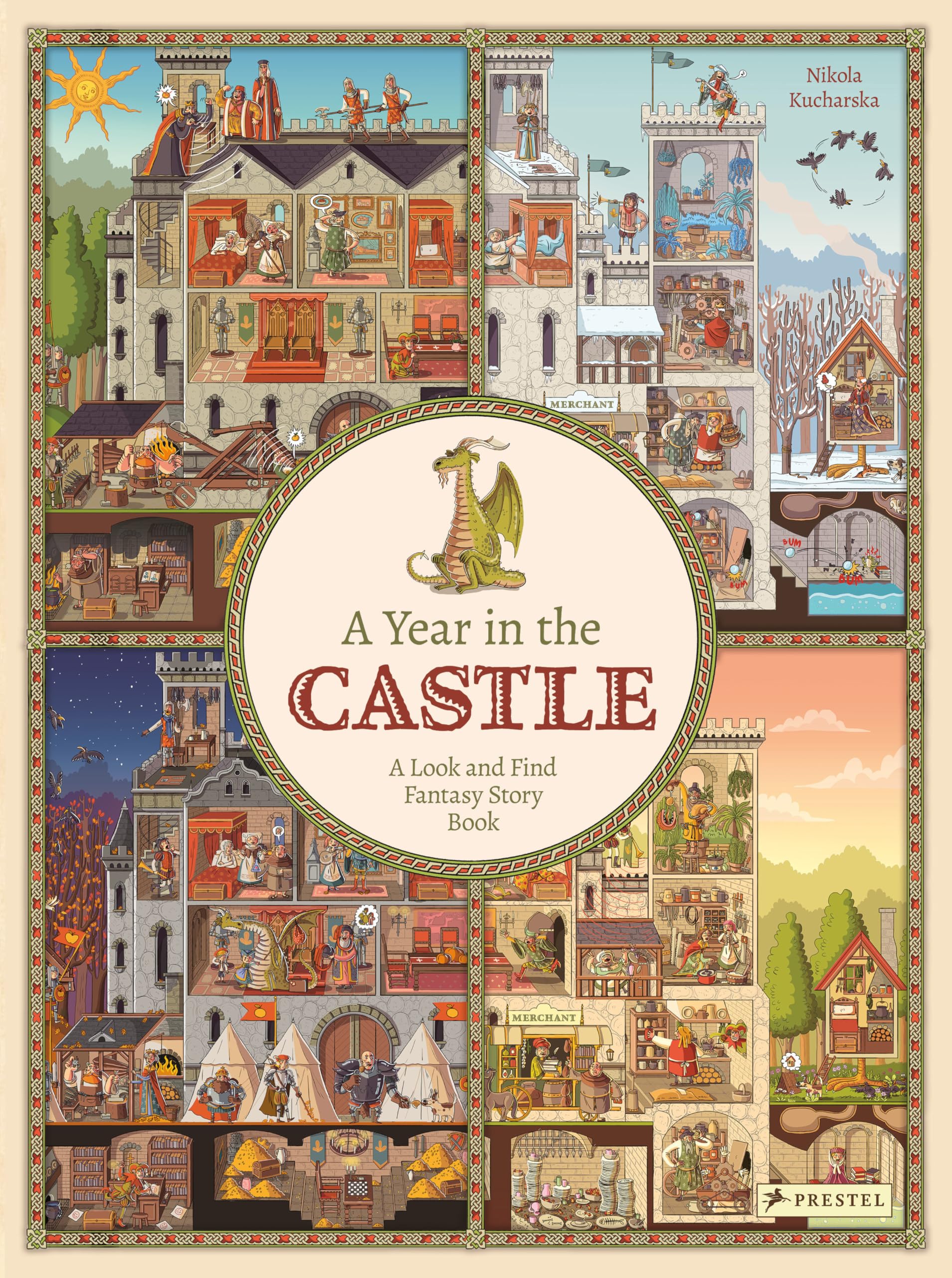 A Year in the Castle: A Look and Find Fantasy Story Book book