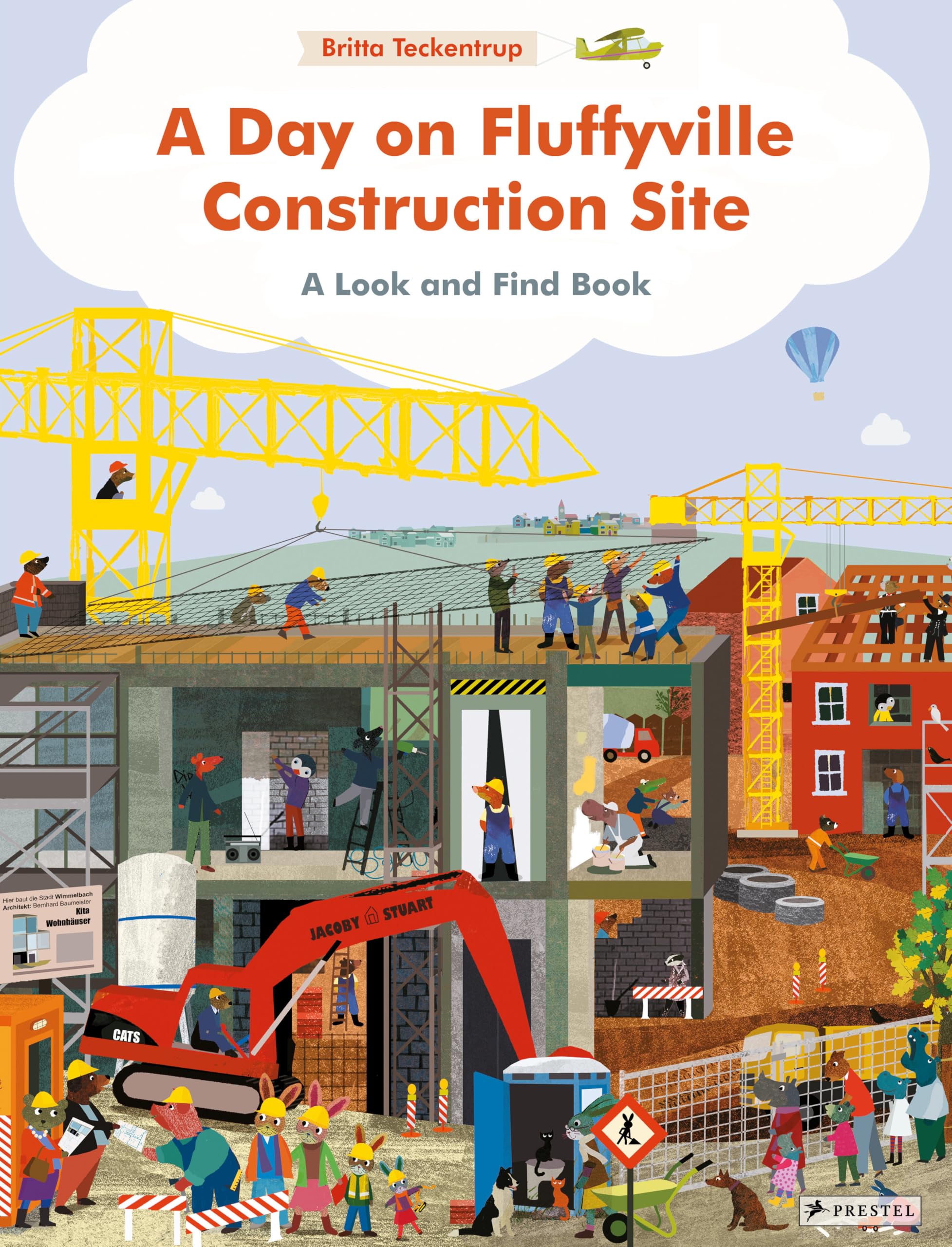 A Day on Fluffyville Construction Site: A Look and Find Book Film, Art & Culture