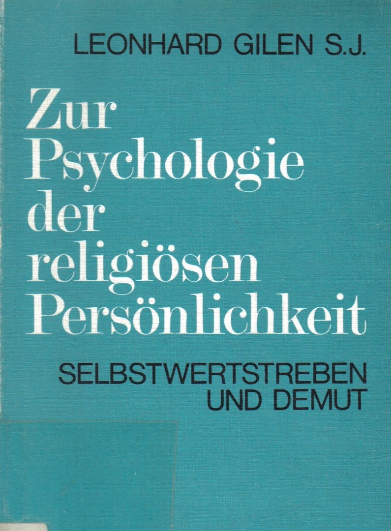 Zur Psychologie der religiösen Persönlichkeit, Selbstwertstreben und Demut Books