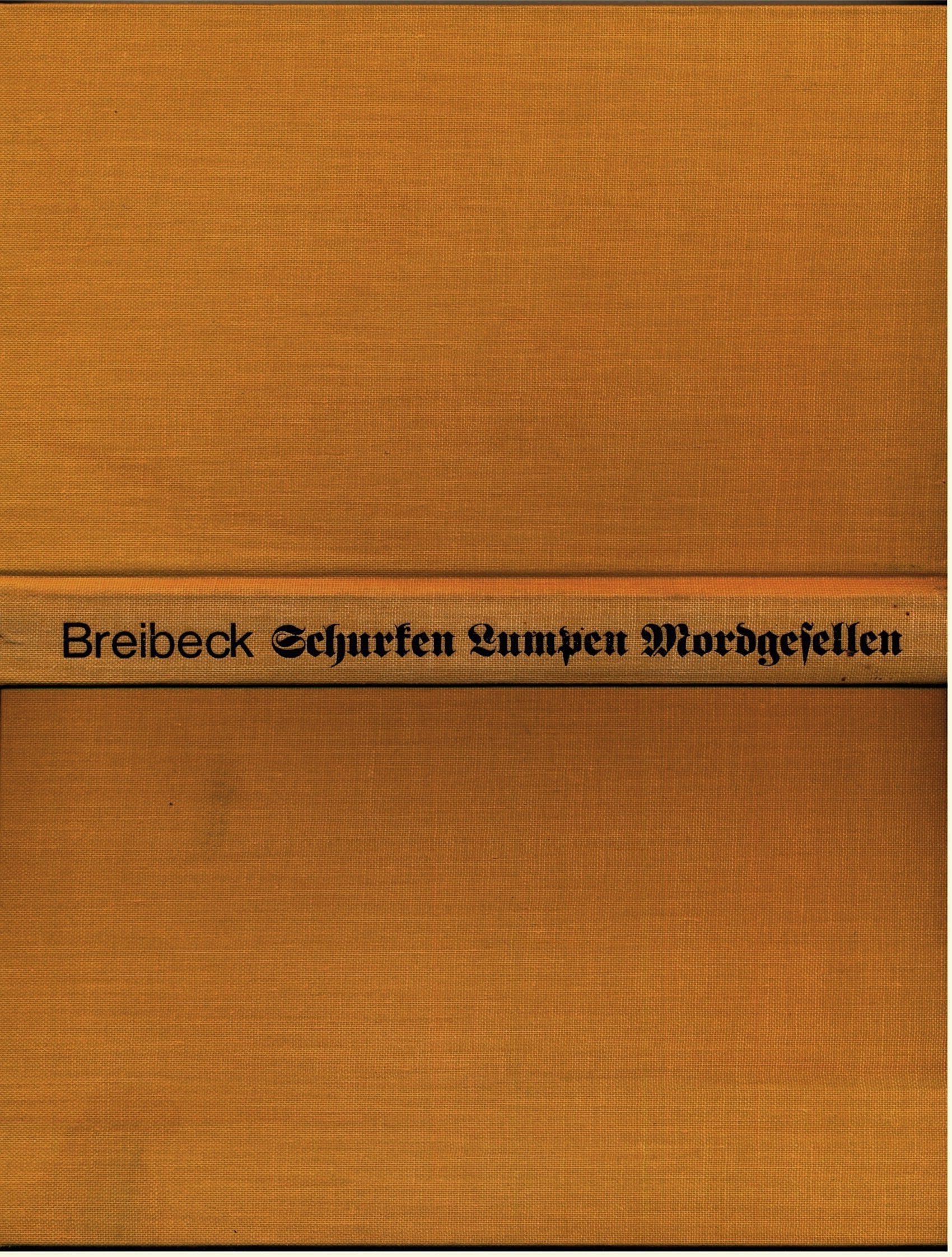Schurken, Lumpen, Mordgesellen Books