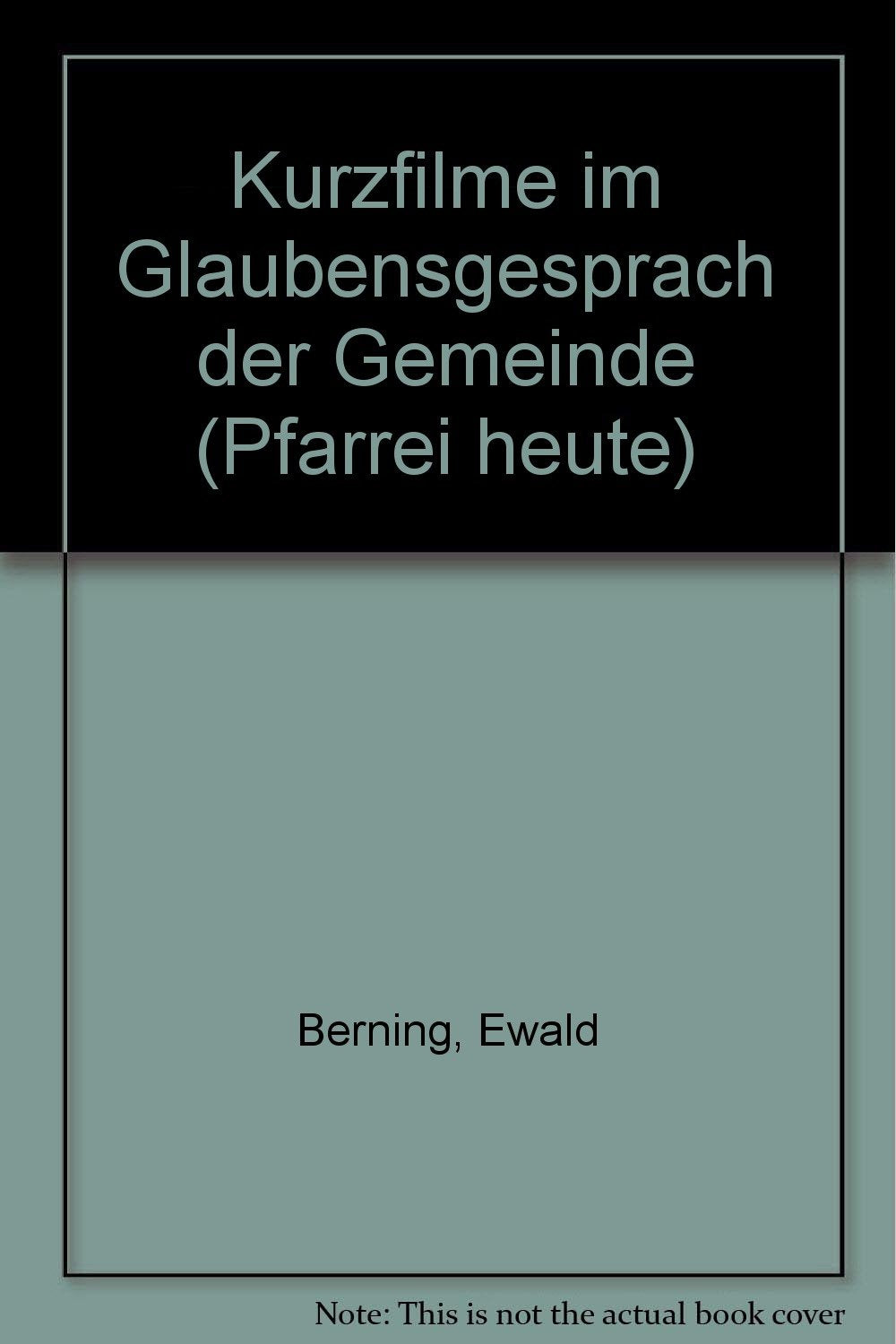 Kurzfilme im Glaubensgespräch der Gemeinde Books