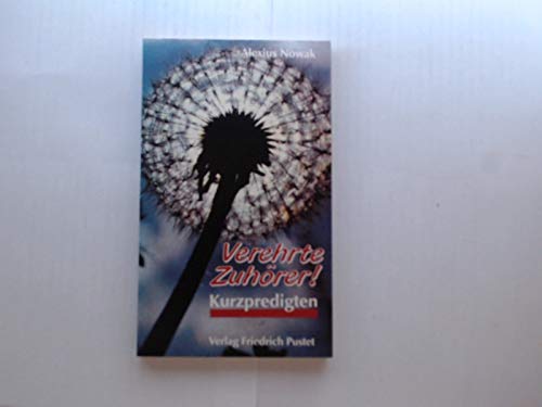 Verehrte Zuhörer!. Kurzpredigten Books