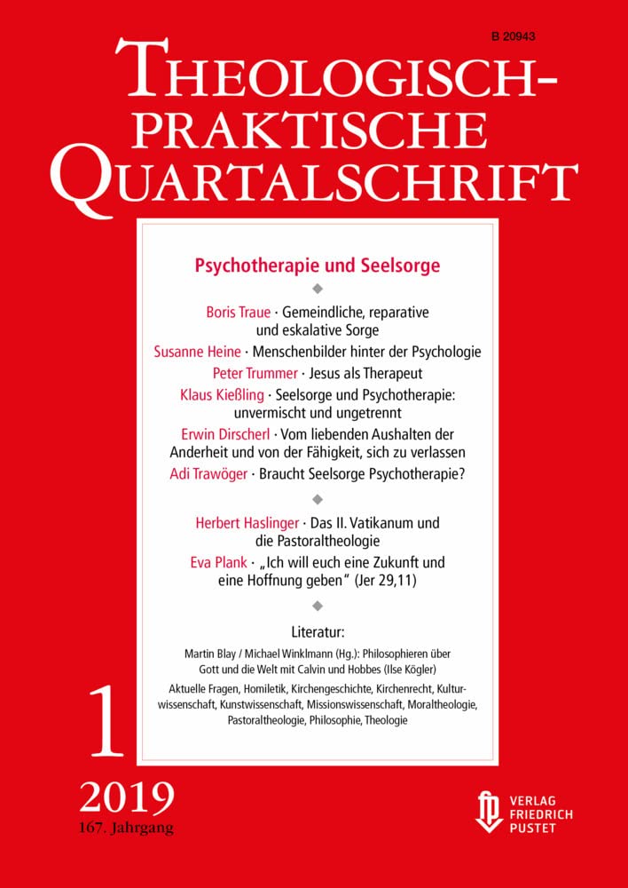 Psychotherapie und Seelsorge: Theologisch-praktische Quartalschrift 1/2019 Religion & Esotericism