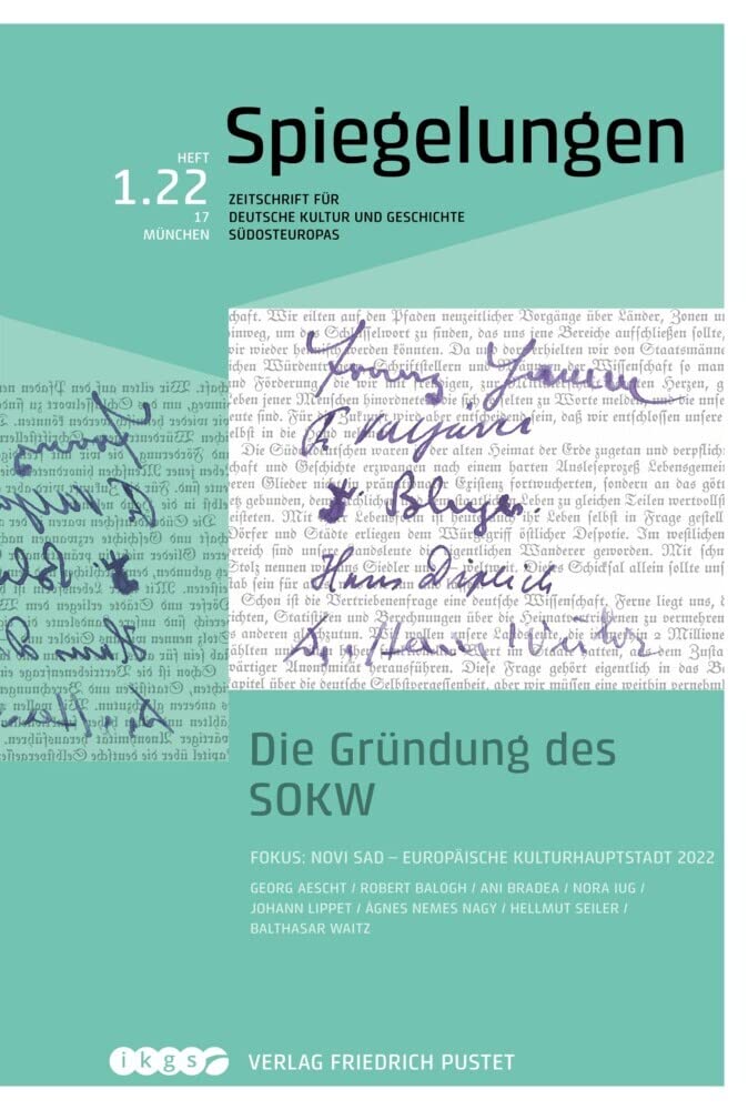Die Gründung des SOKW Contemporary literature