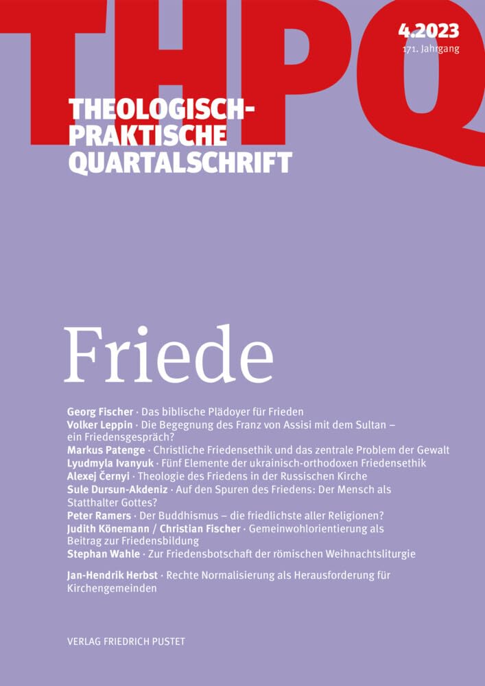 Friede: Theologisch-praktische Quartalschrift 4/2023 Religion & Esotericism
