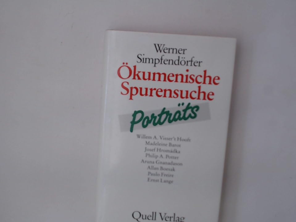 Ökumenische Spurensuche: Porträts (German Edition) Books