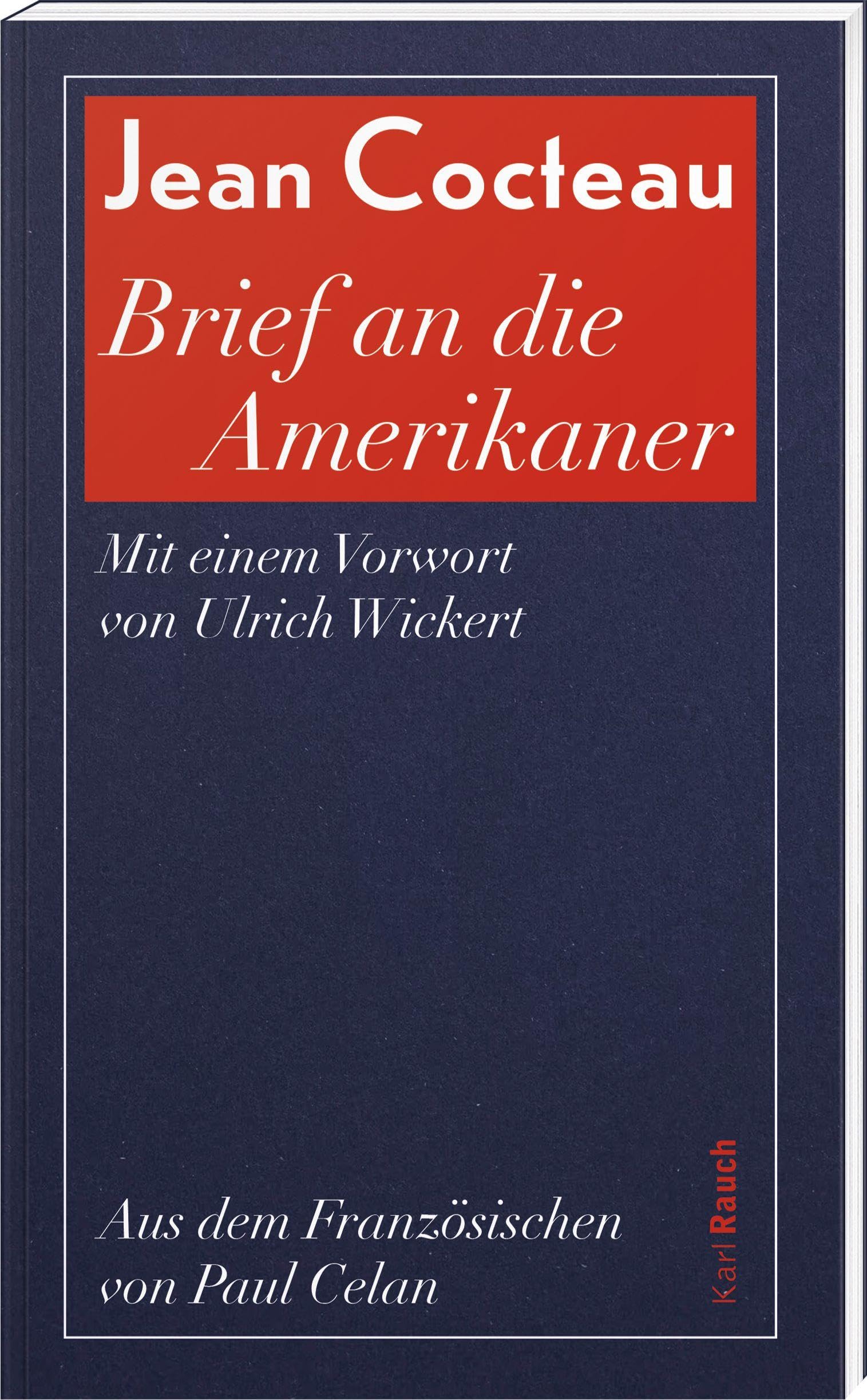 Brief an die Amerikaner Contemporary literature