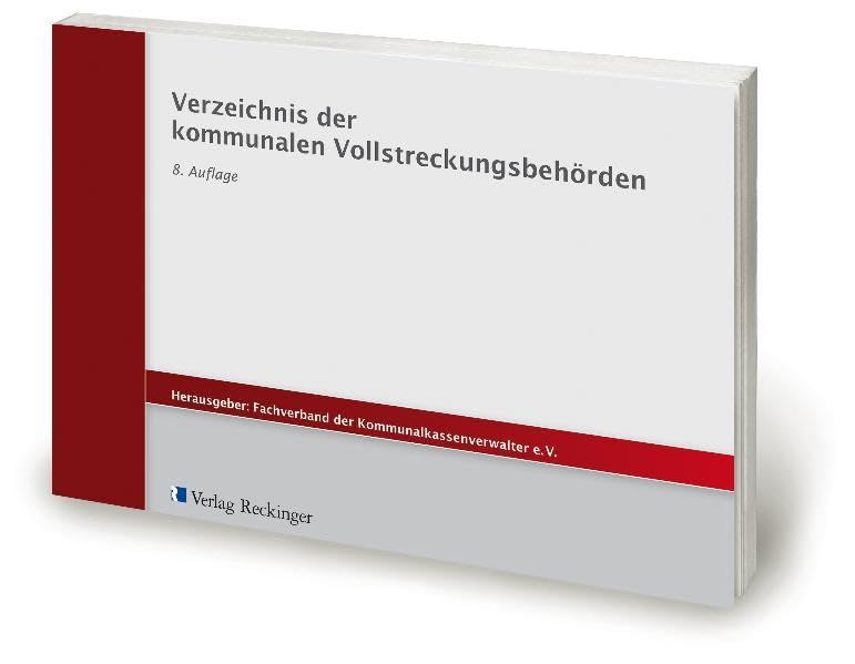 Verzeichnis der kommunalen Vollstreckungsbehörden Law