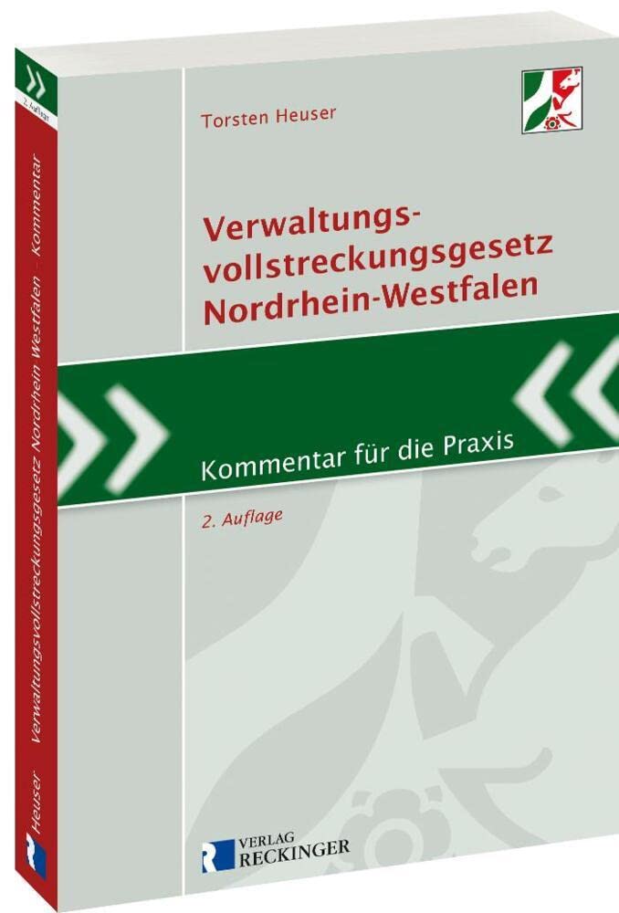 Verwaltungsvollstreckungsgesetz Nordrhein-Westfalen: Kommentar für die Praxis Law