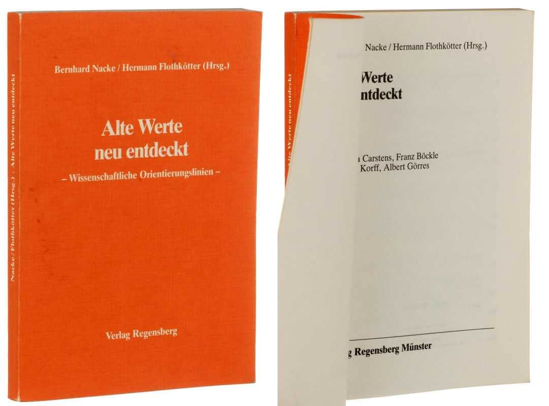 Alte Werte neu entdeckt. Wissenschaftliche Orientierungslinien Religion & Esotericism