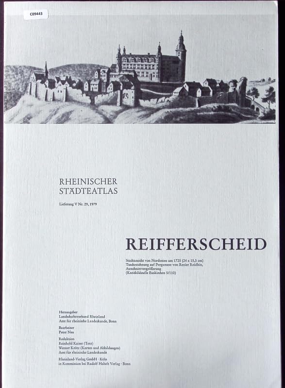 Rheinischer Städteatlas; Teil: Nr. 29 : Lfg. 5., Reifferscheid. Books