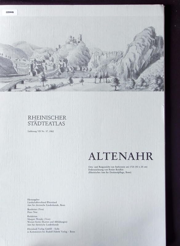 Rheinischer Städteatlas / Altenahr Politics & History