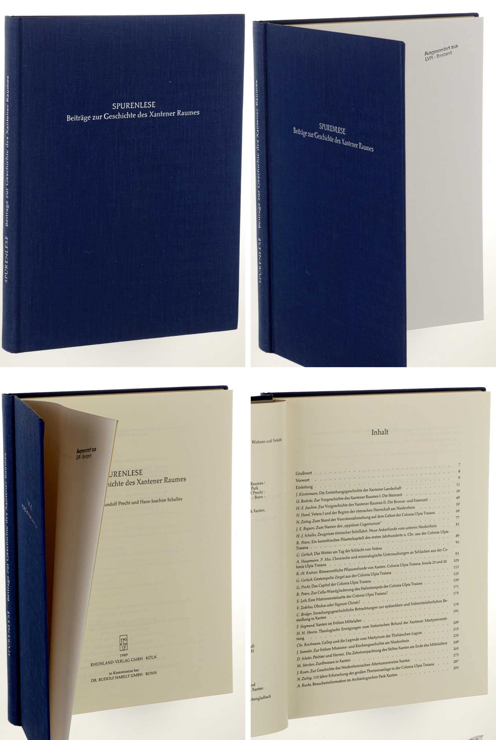 Spurenlese. Beiträge zur Geschichte des Xantener Raumes Books
