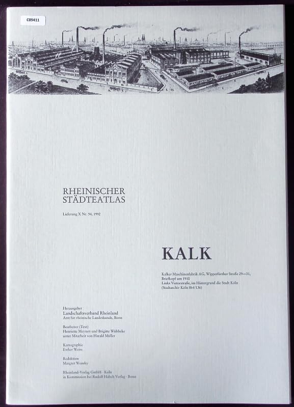 Rheinischer Städteatlas / Kalk: LFG X / Nr 54 book